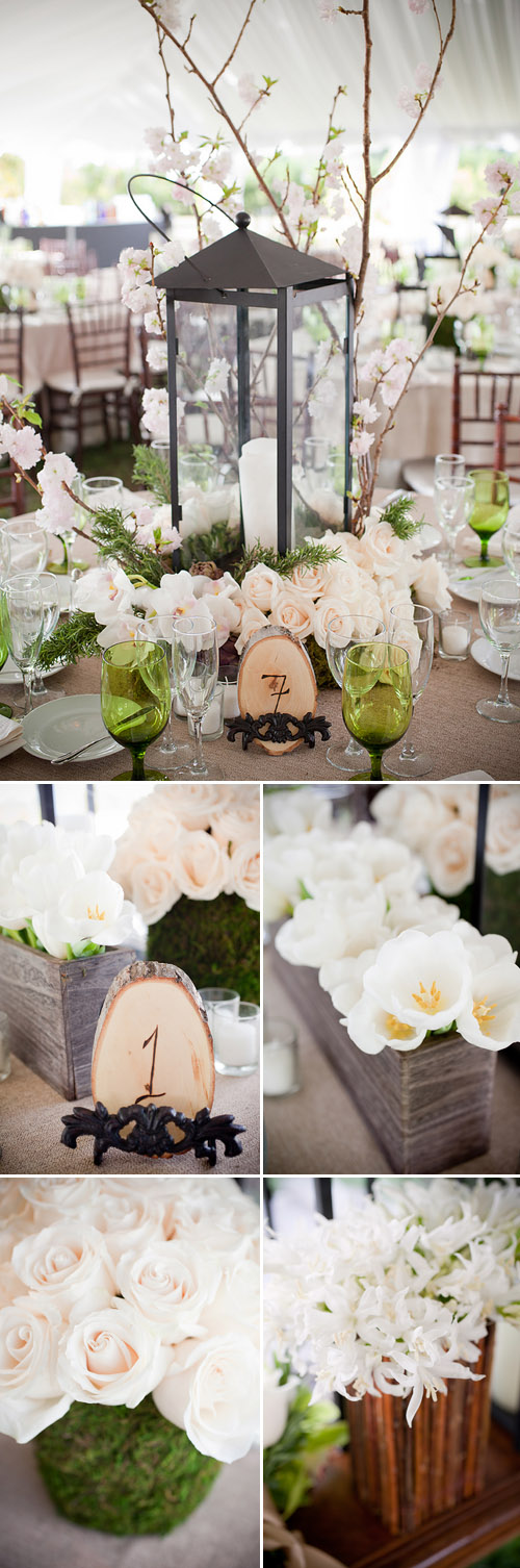 brown, green and cream rustic chic farm wedding in Florida, photos by Captured Photography by Jenny