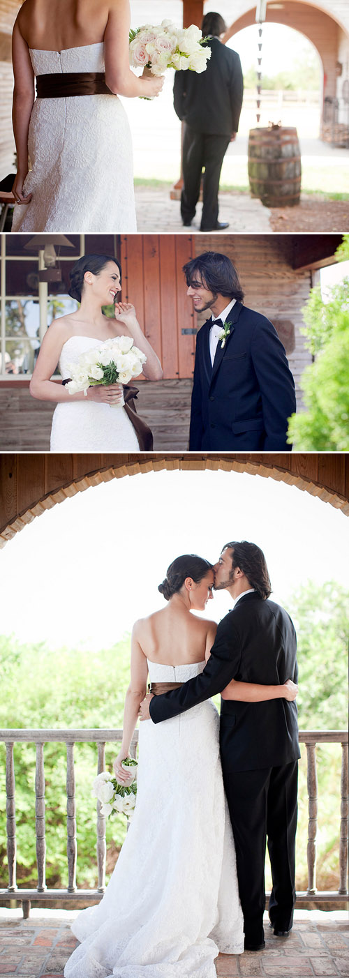 brown, green and cream rustic chic farm wedding in Florida, photos by Captured Photography by Jenny