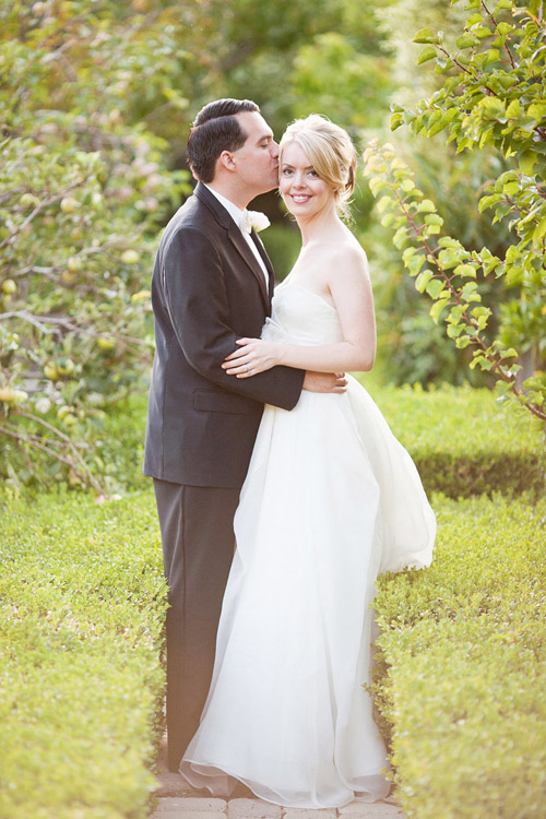 Romantic Sunset Wedding at Villa De Flores, photo by Bryan Miller Photography