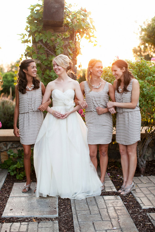 Romantic Sunset Wedding at Villa De Flores, photo by Bryan Miller Photography