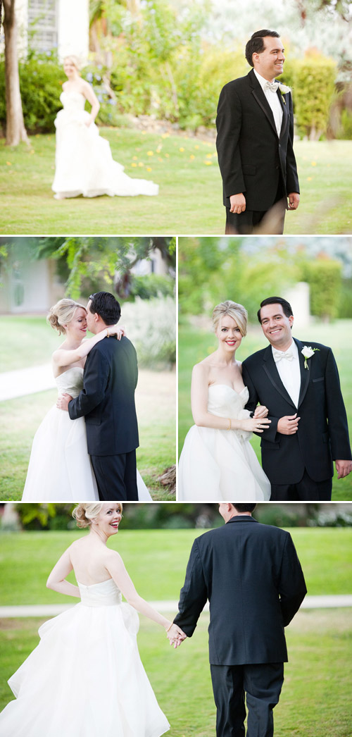 Romantic Sunset Wedding at Villa De Flores, photo by Bryan Miller Photography