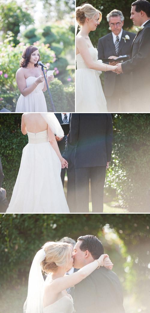 Romantic Sunset Wedding at Villa De Flores, photo by Bryan Miller Photography