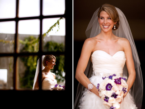 Elegant Purple and White Wedding in Atlanta, GA - photo by Renee Brock Photography | Junebug Weddings