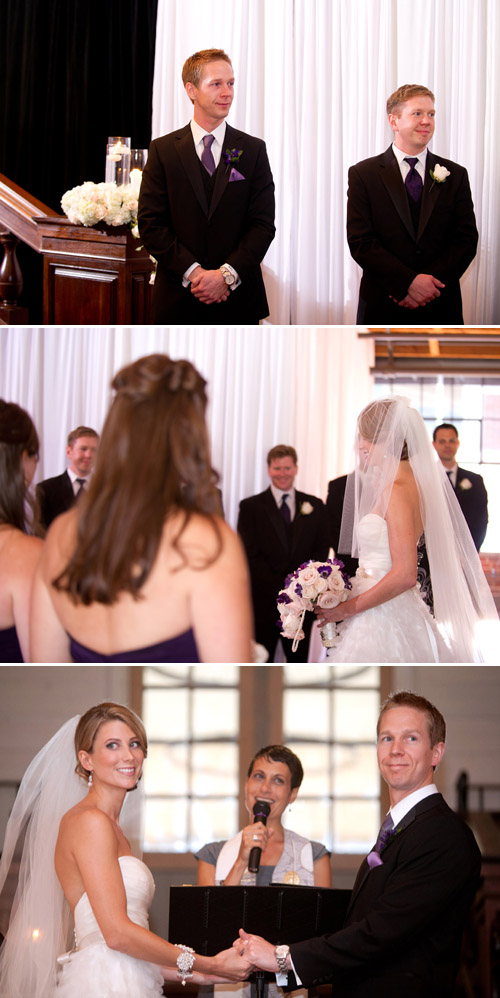 Elegant Purple and White Wedding in Atlanta, GA - photo by Renee Brock Photography | Junebug Weddings