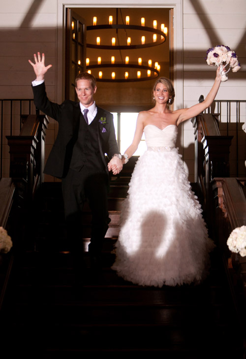 Elegant Purple and White Wedding in Atlanta, GA - photo by Renee Brock Photography | Junebug Weddings