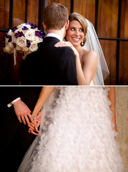 Elegant Purple and White Wedding in Atlanta, GA - photo by Renee Brock Photography | Junebug Weddings