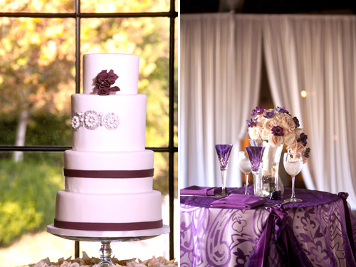 Elegant Purple and White Wedding in Atlanta, GA - photo by Renee Brock Photography | Junebug Weddings