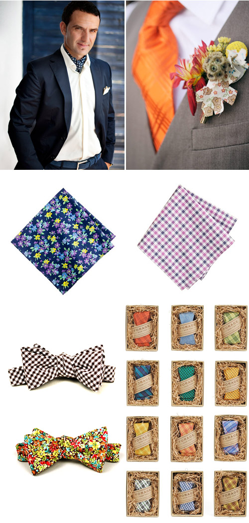 fabric wedding accessories for men