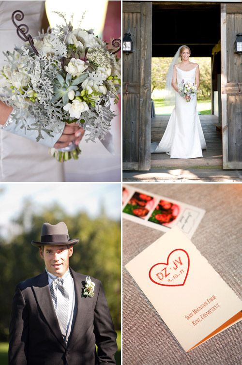 Millinery Inspired Connecticut Wedding by Nathan Smith and Tim Boyd for Ira Lipke Studios