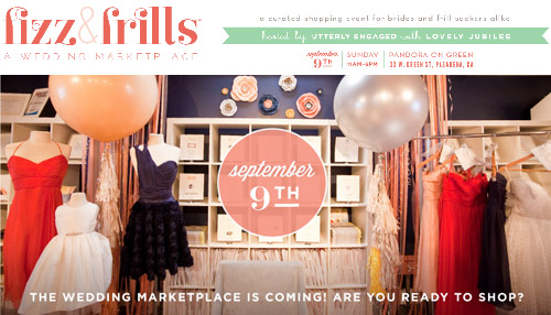 fizz & frills wedding marketplace | junebugweddings.com