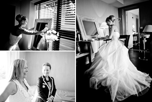 French beach wedding in Cap Ferret, France, photos by Ivan Franchet