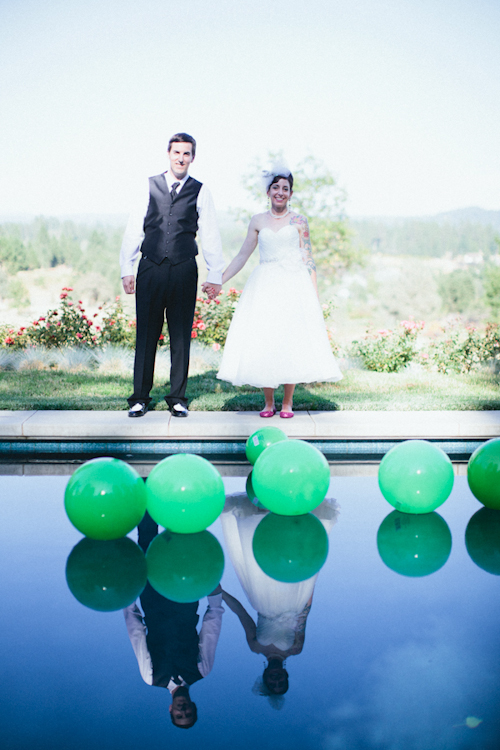 Fun, funky wedding by Athena Kalindi Photography | junebugweddings.com