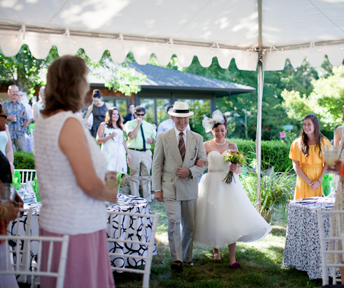 Fun, funky wedding by Athena Kalindi Photography | junebugweddings.com