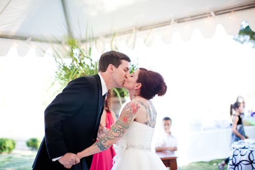 Fun, funky wedding by Athena Kalindi Photography | junebugweddings.com