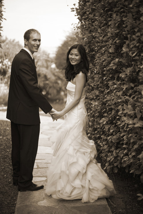 Garden Wedding at Stone Manor, Malibu - photo by Katie Robertson