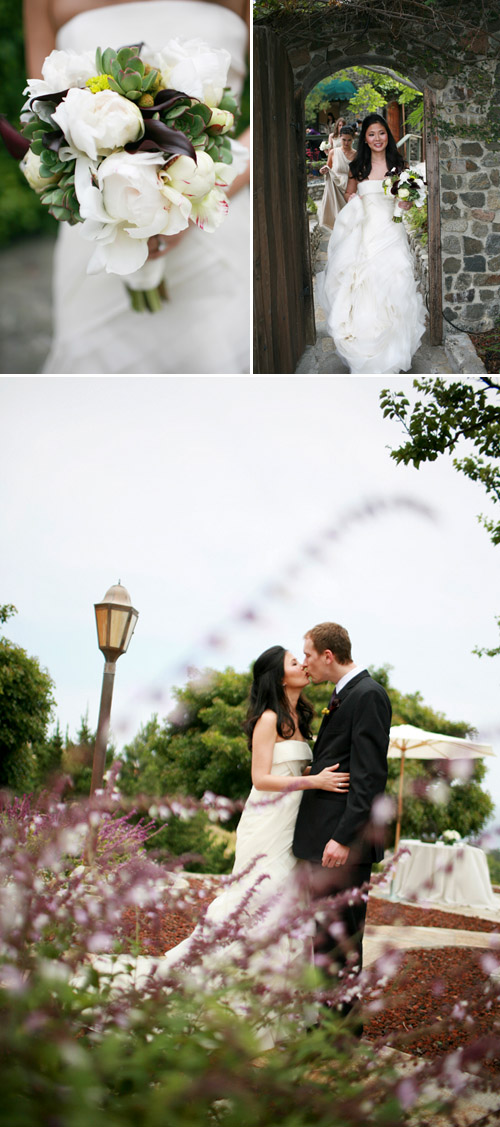 Garden Wedding at Stone Manor, Malibu - photo by Katie Robertson