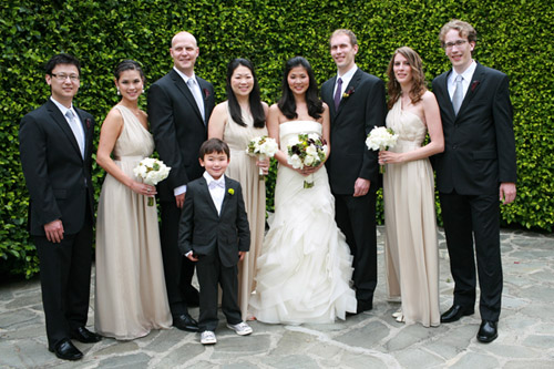 Garden Wedding at Stone Manor, Malibu - photo by Katie Robertson