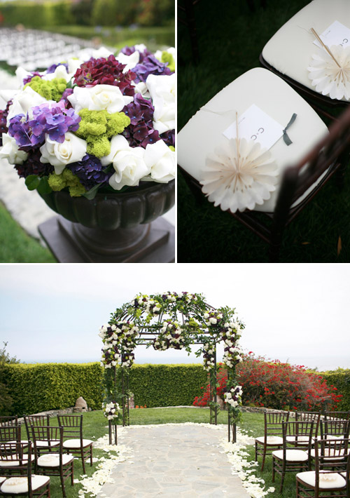 Garden Wedding at Stone Manor, Malibu - photo by Katie Robertson