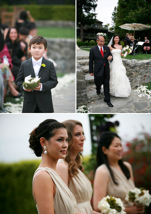 Garden Wedding at Stone Manor, Malibu - photo by Katie Robertson