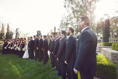 Glamorous Armenian wedding at L.A's Vibiana, photos by Duke Images | junebugweddings.com