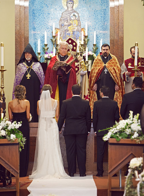 Glamorous Armenian wedding at L.A's Vibiana, photos by Duke Images | junebugweddings.com