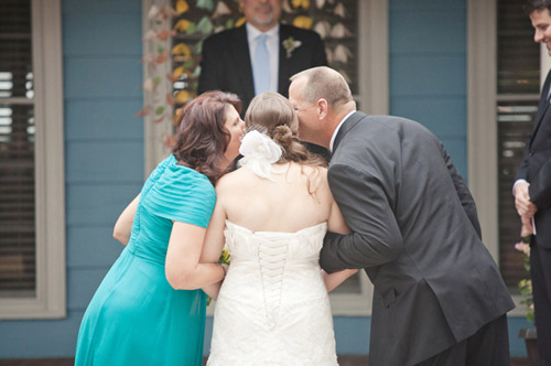 Pastel DIY Florida wedding - 1313 Photography via junebugweddings.com