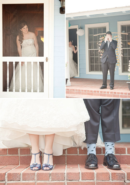 Pastel DIY Florida wedding - 1313 Photography via junebugweddings.com