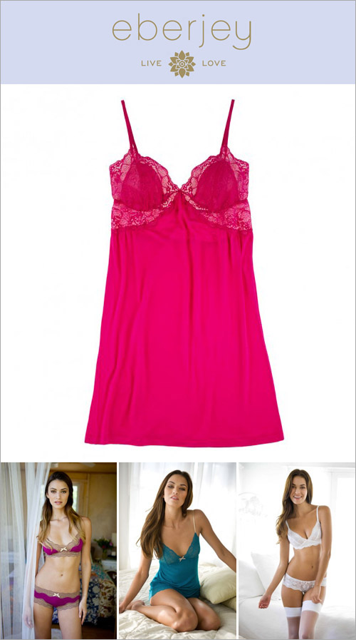 Mila Chemise from Eberjey in the junebugweddings.com Holiday Bridal Fashion Giveaway!