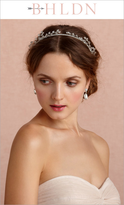 Catkins Headband from BHLDN in the junebugweddings.com Holiday Bridal Fashion Giveaway!