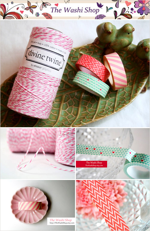 Washi Tape from the Washi Shop in the junebugweddings.com Holiday Wedding Décor Giveaway! | junebugweddings.com