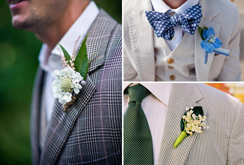 Wedding Planning 101 - How To Pin on a Boutonniere | Junebug Weddings