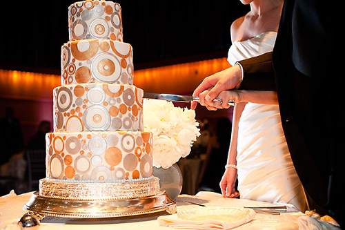 Sophisticated Gold and Silver Wedding at Overture Center for the Arts