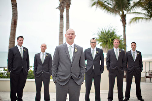 Beach Wedding with muted color palette, Photos by Vitalic Photo | Junebug Weddings
