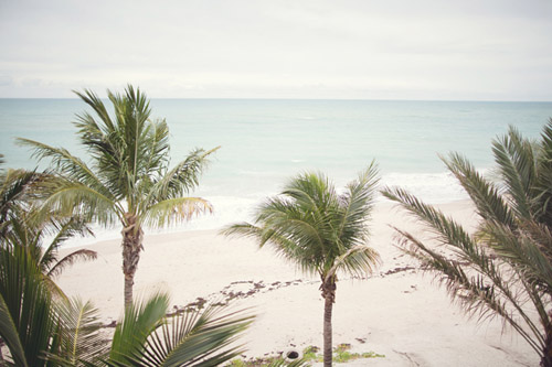 Beach Wedding with muted color palette, Photos by Vitalic Photo | Junebug Weddings