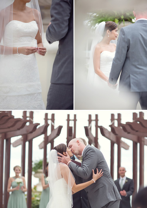 Beach Wedding with muted color palette, Photos by Vitalic Photo | Junebug Weddings