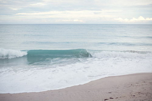 Beach Wedding with muted color palette, Photos by Vitalic Photo | Junebug Weddings