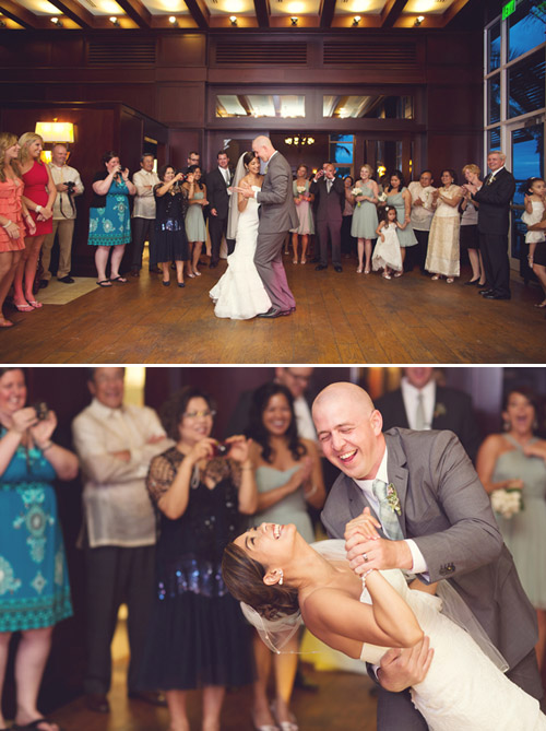 Beach Wedding with muted color palette, Photos by Vitalic Photo | Junebug Weddings