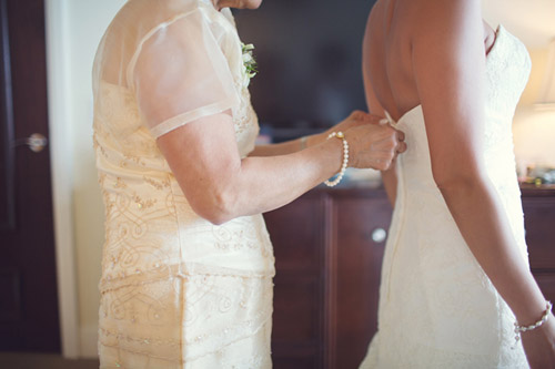 Beach Wedding with muted color palette, Photos by Vitalic Photo | Junebug Weddings