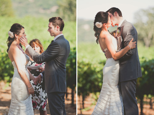 Northern California vineyard wedding, BR Cohn Winery - photos by Southern California wedding photographers EPlove Photography