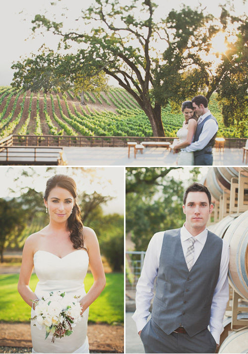 Northern California vineyard wedding, BR Cohn Winery - photos by Southern California wedding photographers EPlove Photography