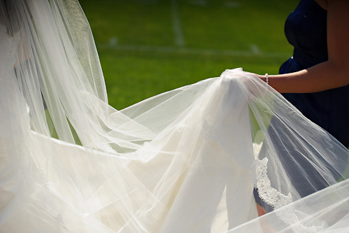 Wedding at Basilica of the Sacred Heart, Notre Dame Cathedral - photos by Browne Photography | junebugweddings.com