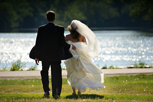 Wedding at Basilica of the Sacred Heart, Notre Dame Cathedral - photos by Browne Photography | junebugweddings.com