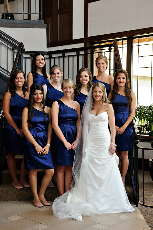 Wedding at Basilica of the Sacred Heart, Notre Dame Cathedral - photos by Browne Photography | junebugweddings.com