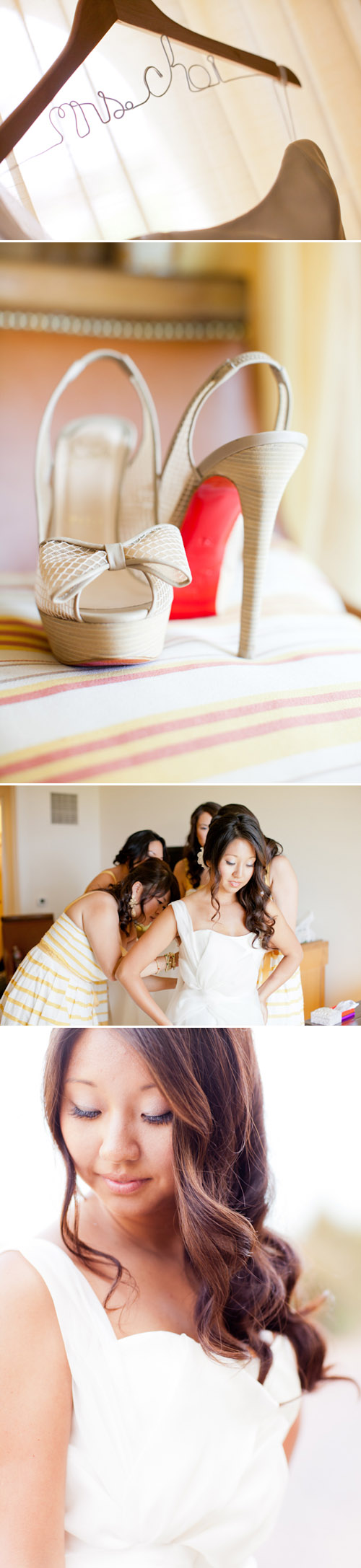 Ocean view wedding at Terranea Resort, photo by Picotte Photography