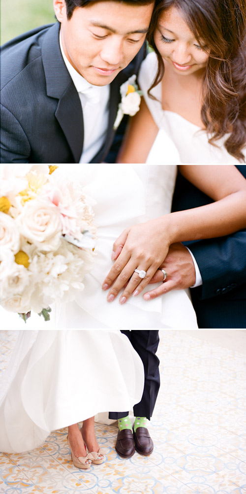 Ocean view wedding at Terranea Resort, photo by Picotte Photography