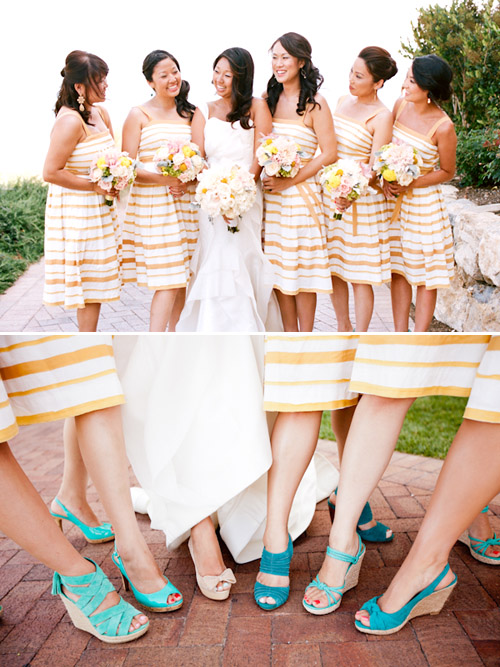 Ocean view wedding at Terranea Resort, photo by Picotte Photography