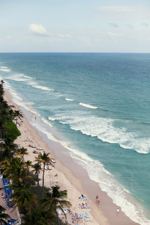 Elegant Beach Wedding at The Pelican Grand Resort, Fort Lauderdale - K and K Photography | Junebug Weddings