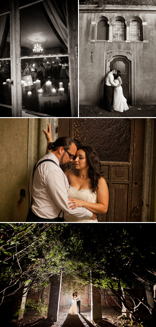 vintage, library-inspired, purple and gold wedding at Alder Manor, Yonkers, NY - wedding photography by Dave Robbins