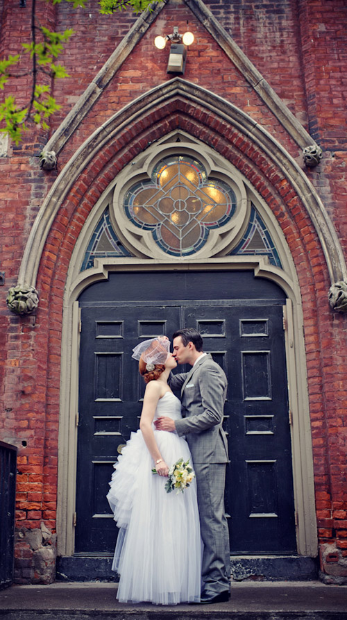 Wedding at The Berkeley Church, Toronto - Photo by Lisa Mark Photography