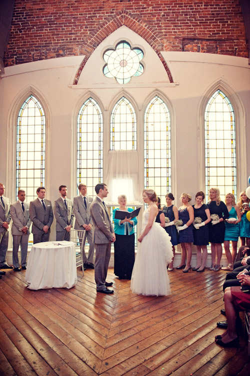 Wedding at The Berkeley Church, Toronto - Photo by Lisa Mark Photography